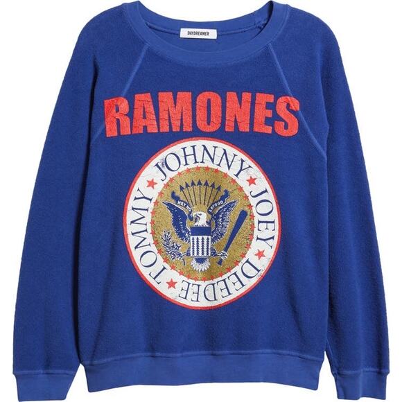 DAYDREAMER Ramones Gold Seal Reverse Raglan Size S New w/o Tag MSRP $145 - Picture 14 of 16